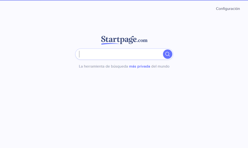 Starpage, la herramienta de búsqueda más privada del mundo.
