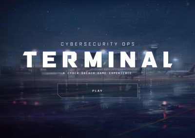 «Terminal», el juego que simula un ciberataque a un aeropuerto.
